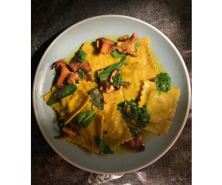 Vegan Wild Mushroom & Caramelised Onion Ravioli (6 servings)