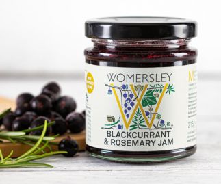 Womersley Blackcurrant & Rosemary Jam