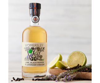 Womersley Lime, Black Pepper & Lavender Vinegar