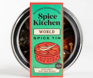 WORLD SPICE BLENDS & BBQ RUBS SPICE TIN | 9 SPICE BLENDS 