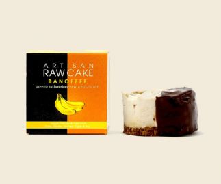 12 x Banoffee Raw Cake | Dipped in Raw Chocolate