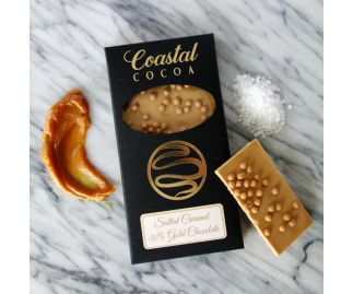 Salted Caramel 30% Gold Chocolate Bar