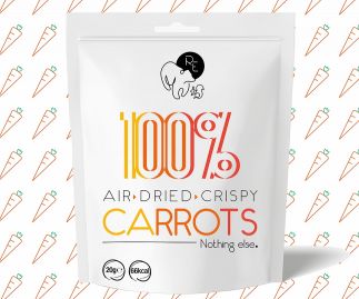 100% Air Dried Carrots