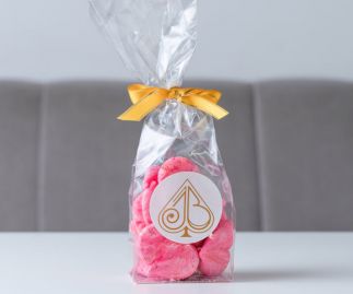 Pink Mini Meringues Gift Bag
