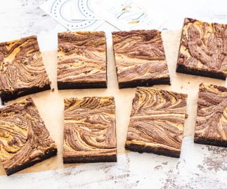 Free from Gluten Peanut Butter Brownies Box of 8