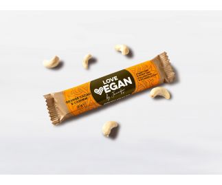 Love Vegan Orange Cacao and Cashew Bars 32.5g x 24