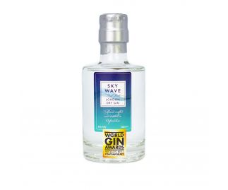 Sky Wave London Dry Gin (42% ABV) [200ml]