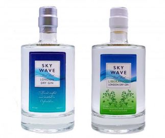 Sky Wave London Dry Gin 
Sky Wave Liberation London Dry Gin 