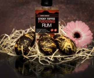 Sticky Toffee Rum egg box 