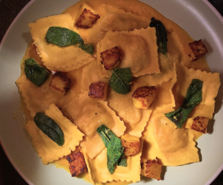 Vegan Butternut Squash & Sage Ravioli (6 servings)