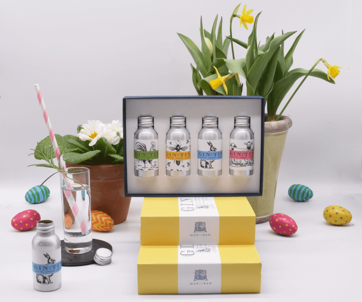 FOUR PERFECT TIPPLES FOR EASTER - 35ML TINS