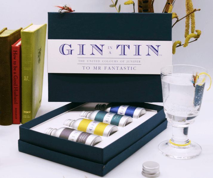 FOUR GINS FOR A MR FANTASTIC - 35ML TINS