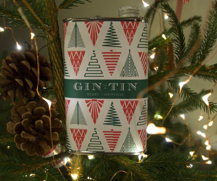 LIMITED EDITION, FESTIVE PINE GIN - 50CL TIN