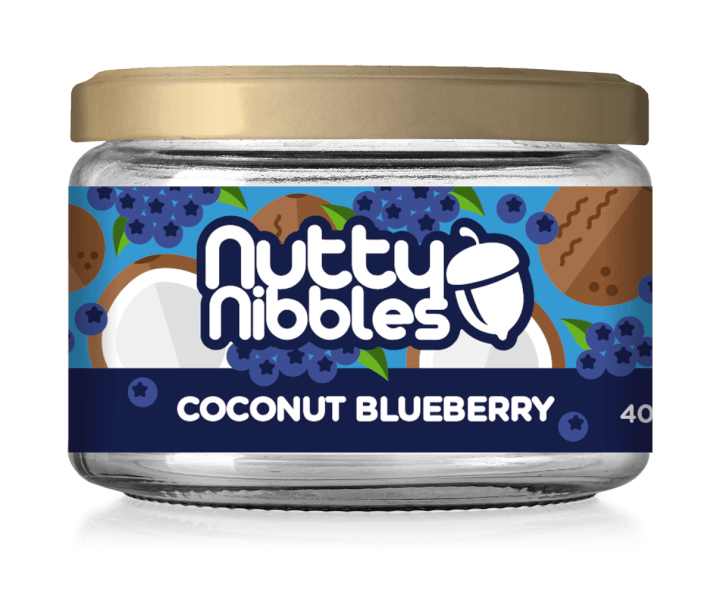 Coconut Blueberry Nutty Nibbles