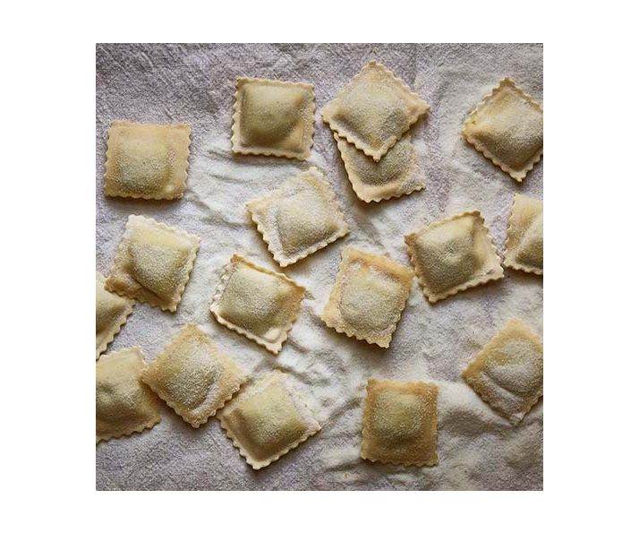 Ravioli Peas & Shallot Vegan -250g