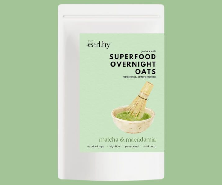 Overnight Oats | Matcha & Macadamia (70g)