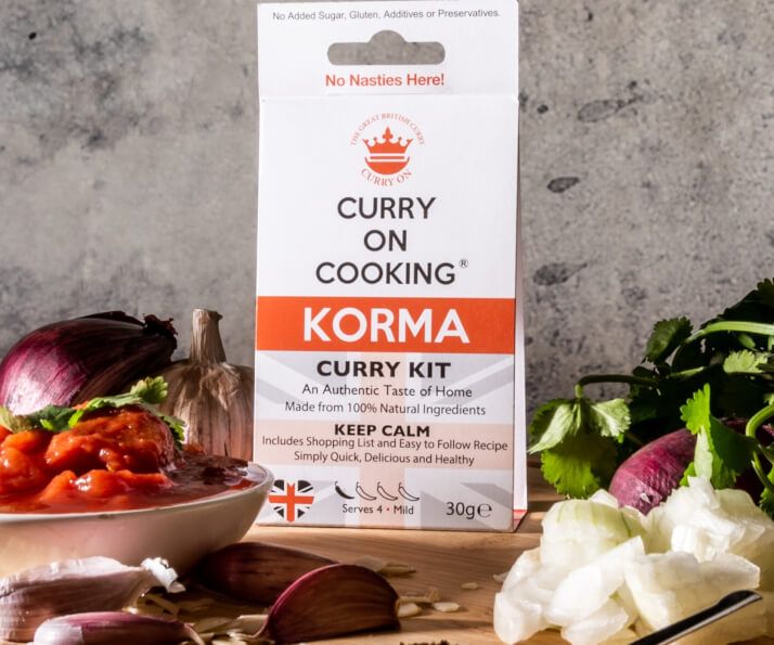 Curry On Cooking Korma (mild) Curry Kit Keep Korma and Curry On!