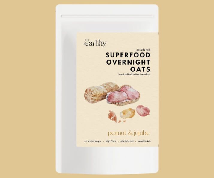 Overnight Oats | Peanut & Jujube (70g)