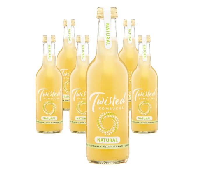 Natural Kombucha - 6 Pack