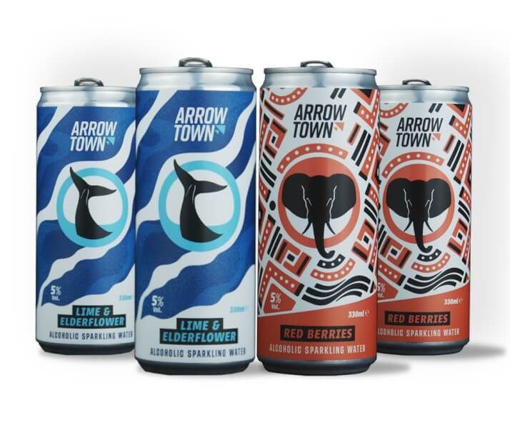 Arrowtown Mixed Case Hard Seltzer - 12 x 330ml cans