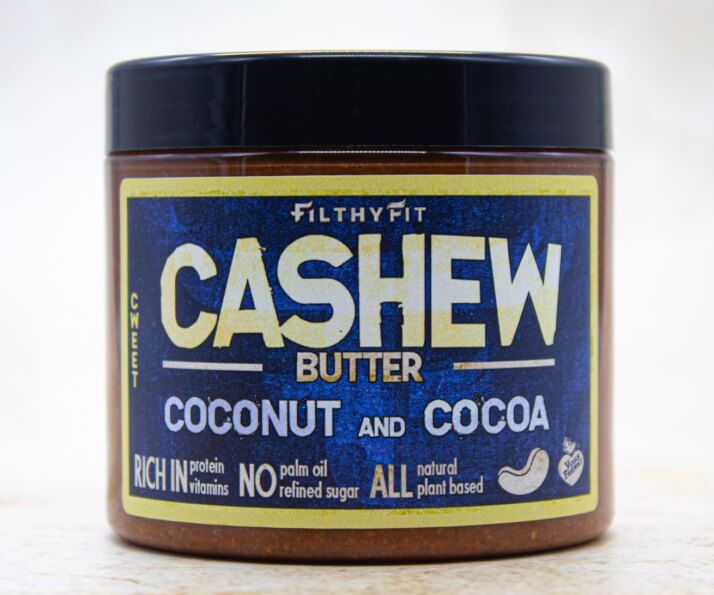 Cashew butter with coconut and cocoa 190g