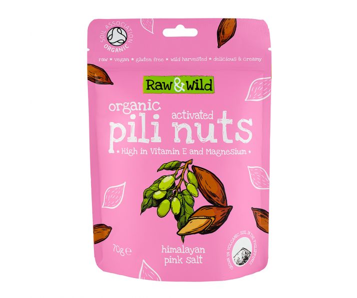 Organic Activated Himalayan Pink Salt Pili Nuts - 70g