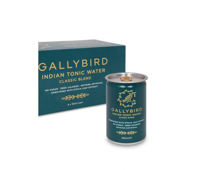 Gallybird Indian Tonic Water - Classic Blend - 8x150ml