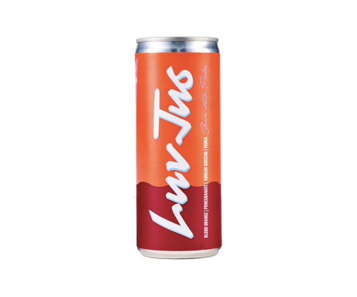 LuvJus Blood Orange, Pomegranate & Vodka 4.8%