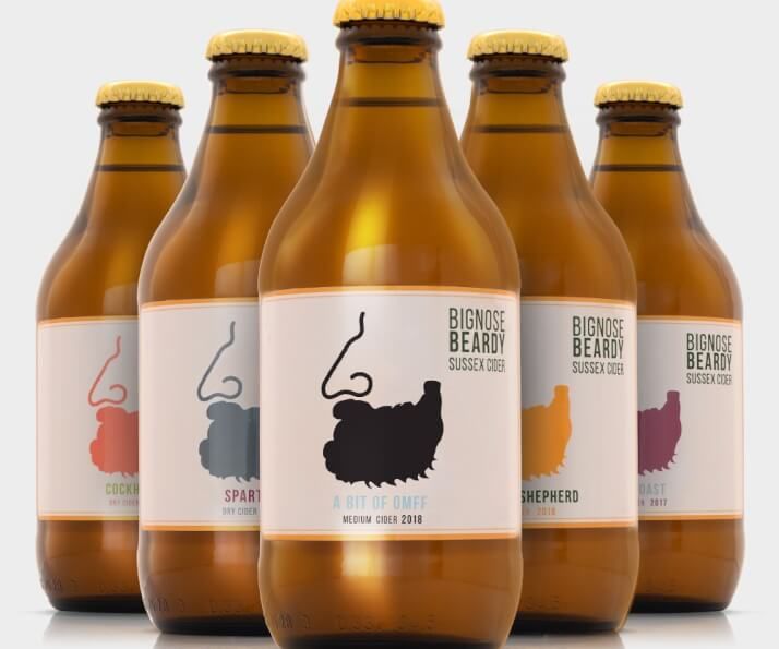 Mixed Case of Bignose and Beardy Ciders