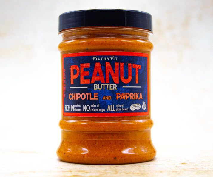 Spicy peanut butter with chipotle and paprika 380g
