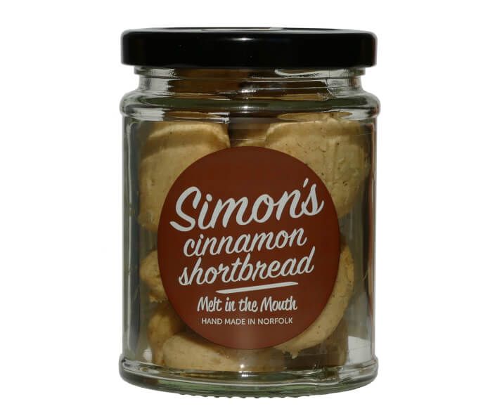 Simon's Cinnamon Shortbread 90g (All butter)