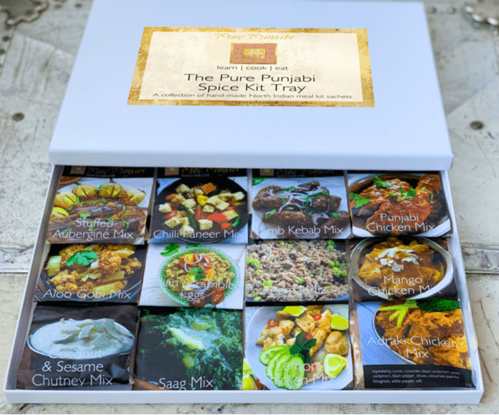 The Pure Punjabi Spice Kit Tray