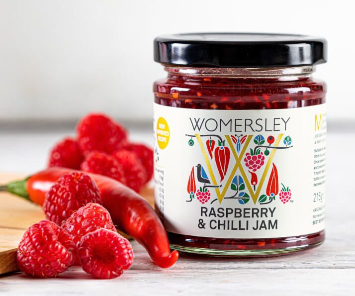 Womersley Raspberry & Chilli Jam