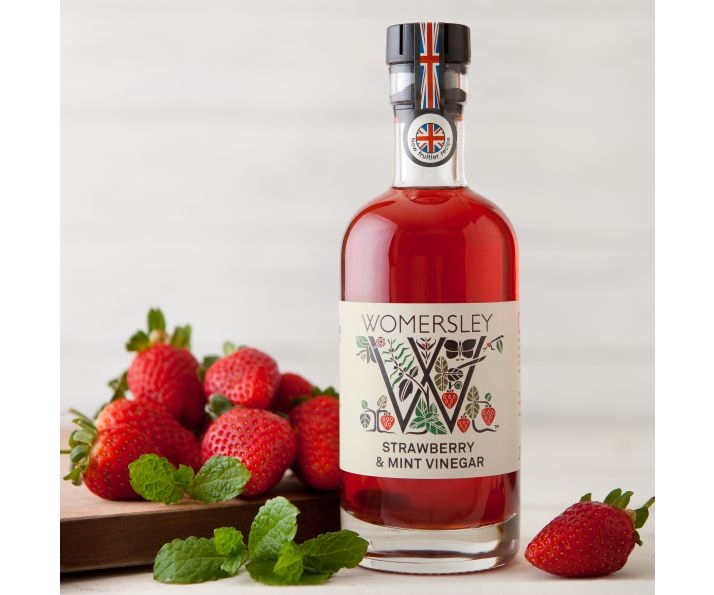 Womersley Strawberry & Mint Vinegar