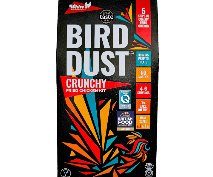 Crunchy Cornflake: Bird Dust™ (270g) Fried Chicken Kit - White's Gourmet Fried Chicken - Make Restaurant Quality Fried Chicken