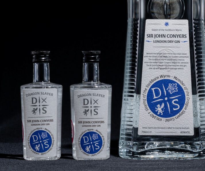 Dragon Slayer Distillery Sir John Conyers London Dry Gin 5cl 40%