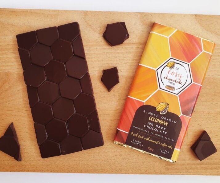 Single Origin Colombian 70% Dark Chocolate Bar