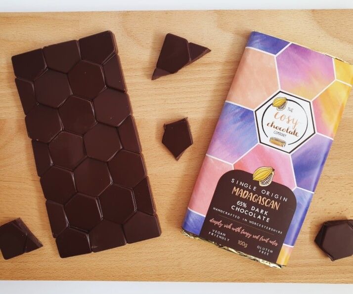 Single Origin Madagascan 65% Dark Chocolate Bar