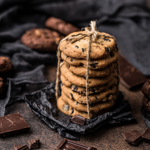 Delicious chocolate cookies