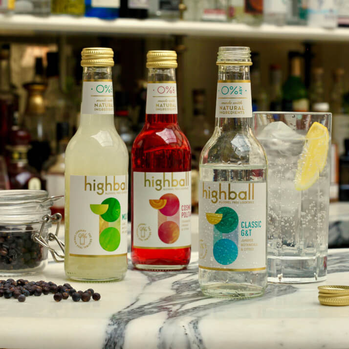 Highball Alcohol Free Cocktails