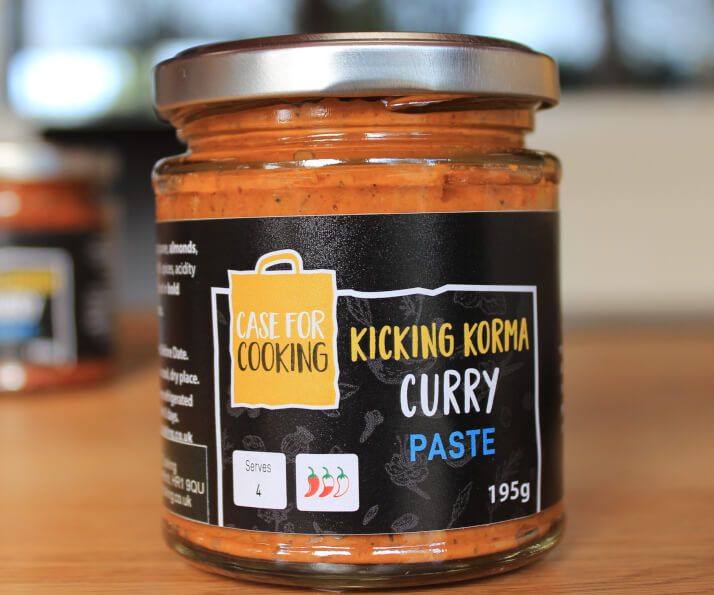 Kicking Korma Curry Paste Melted Inside